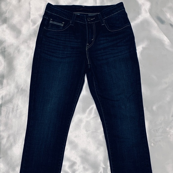 levi's mid rise skinny jeans